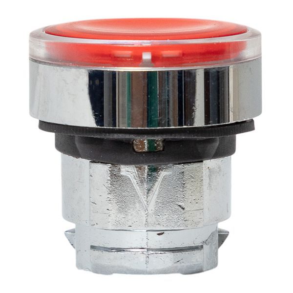  Механизм кнопки исполнительный XB4 IP65 плоский возвратный без фиксации с подсветкой красн. EKF XB4BW-R-65 фото в каталоге от BTSprom.by