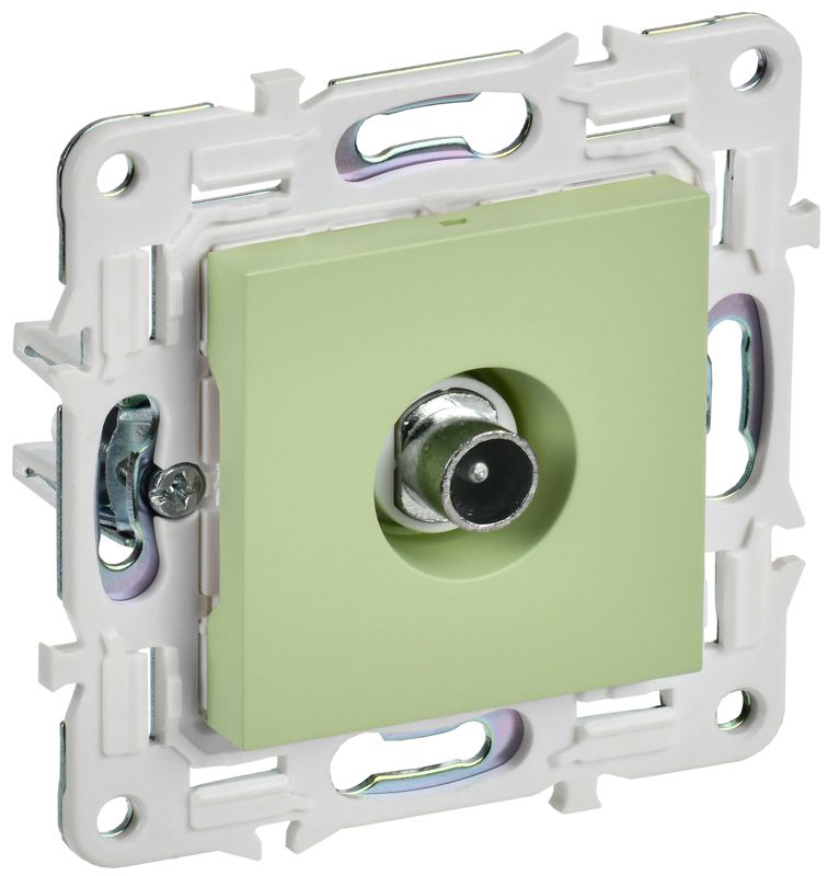 розетка телевизионная проходная tv skandy sk-a17g мятный iek sk-a10-p-k06 от BTSprom.by