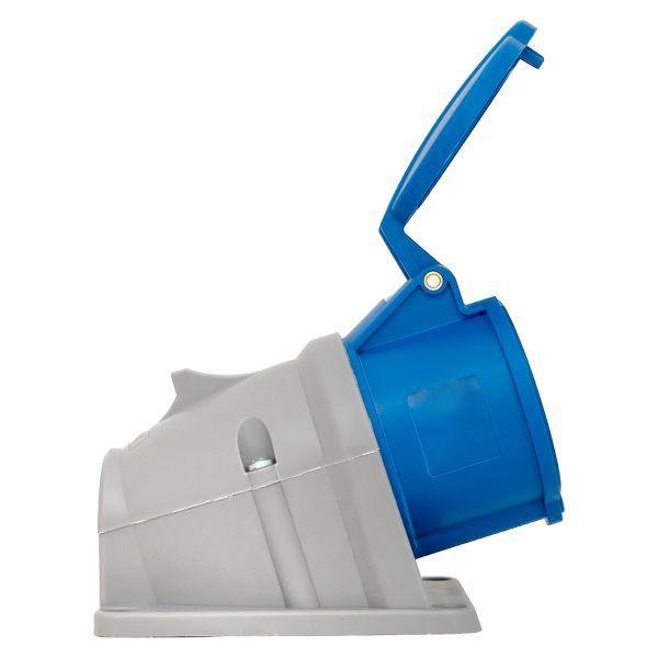  Розетка стационарная наружная 123 2Р+РЕ 32А 220В IP44 PROxima EKF ps-123-32-220-PRO фото в каталоге от BTSprom.by