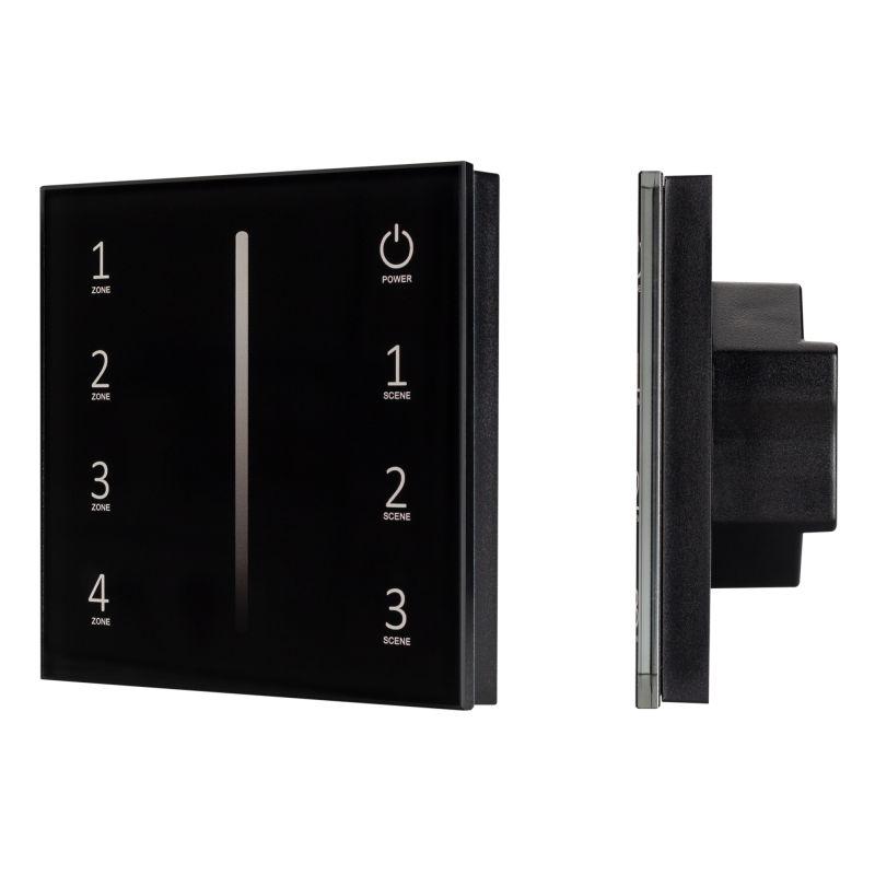 панель smart-p34-dim-in black (230в 0-10в sens 2.4g) (ip20 пластик) arlight 028112 от BTSprom.by
