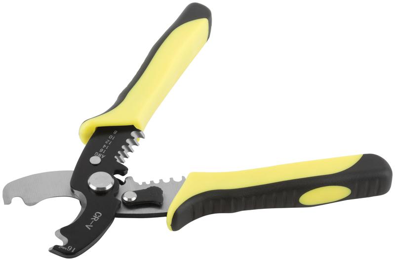  Кабелерез со съемником изоляции 1.3-4.6мм. 180мм FIT 60051 фото в каталоге от BTSprom.by