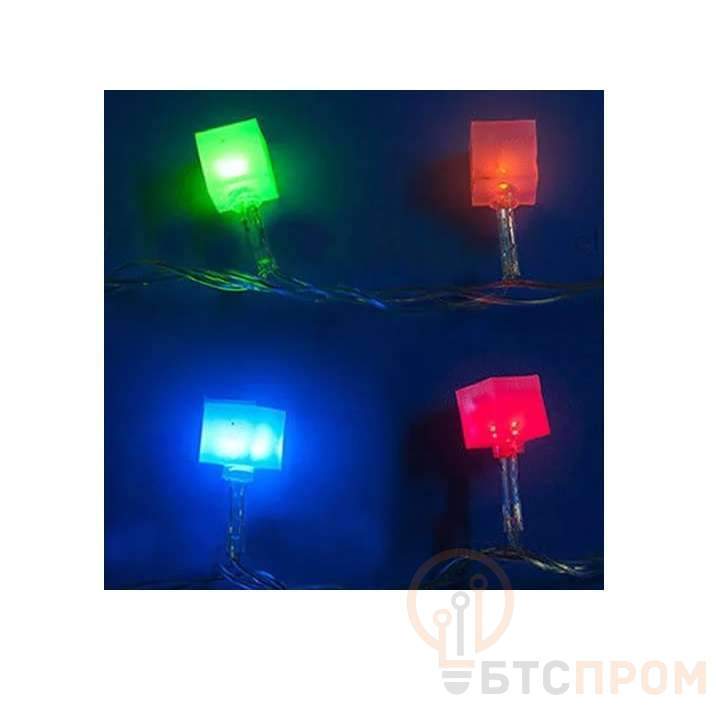  Гирлянда светодиодная «Кубики» ULD-S0700-050/DTA MULTI IP20 CUBES-1 с контроллером 50LED (дл.7м) Uniel 7932 фото в каталоге от BTSprom.by