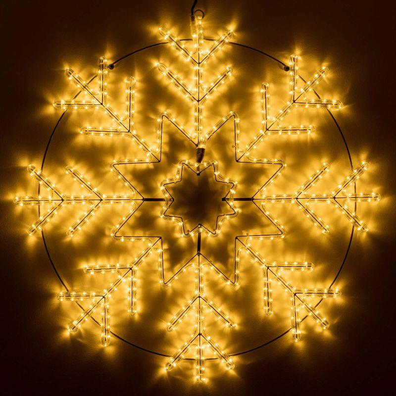 фигура ard-snowflake-m8-950x950-540led warm (230в 33вт) (ip65) ardecoled 034255 от BTSprom.by