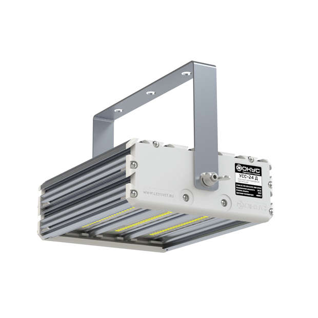 светильник светодиодный взрывозащ. усс-24 д 2ex 4000к ip67 20-38/20-55в ac/dc крепление скоба матов. фокус uss00-024d3ddf12f04002 от BTSprom.by