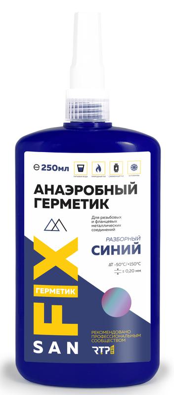 герметик анаэробный 250мл син. sanfix rtp 40750 от BTSprom.by