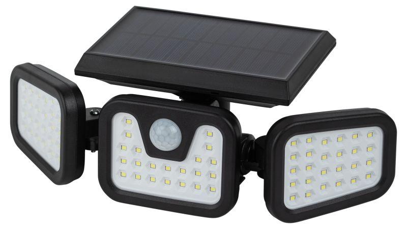 светильник светодиодный erafs012-05 74led 28.2х13х10.5см фасадный на солнечн. батарее с датчиком движения эра б0057601 от BTSprom.by