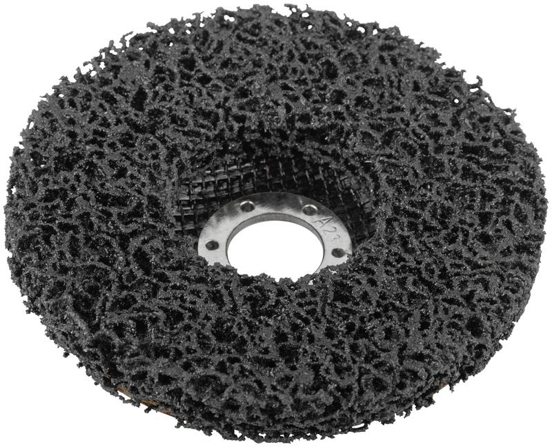  Диск зачистной полимерный посадочный диаметр 22.2мм 125мм черн. FIT 39609 фото в каталоге от BTSprom.by