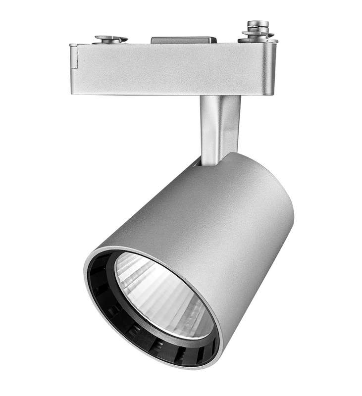 светильник светодиодный трековый ptr 0330 30вт 4000к ip40 24град. gr сер. pro jazzway 5023802 от BTSprom.by