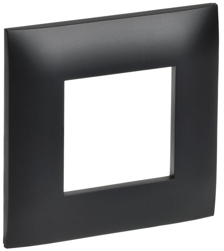 рамка 1-м skandy sk-f01bl черн. iek sk-m12-k02 от BTSprom.by