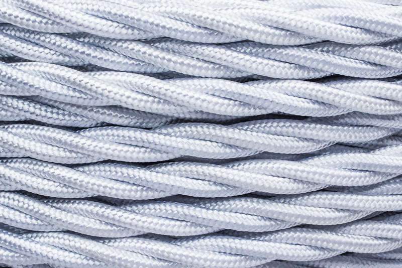 провод ретро 2х1.5 глянец бел. (уп.20м) bironi b1-424-071-20 от BTSprom.by