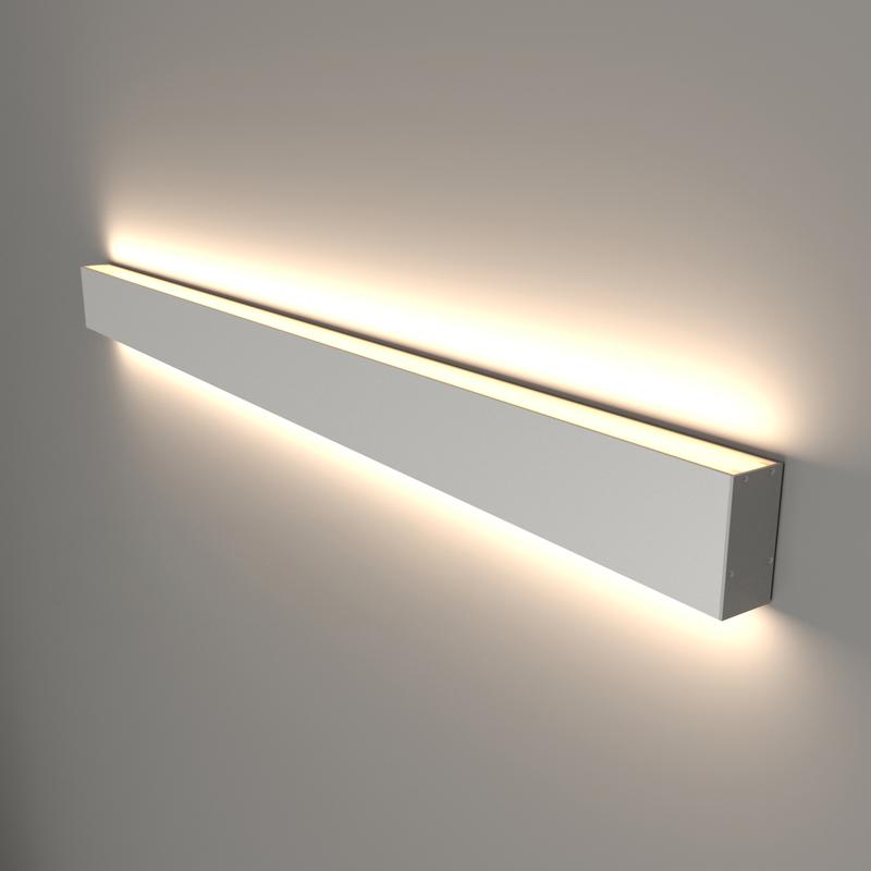 светильник светодиодный rve-pls3775-updown-1210-n 32вт 4000к 1210х37х75мм линейный накладной ral9006 муар сер. rvelektro rve00018563 от BTSprom.by