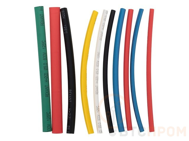 Набор термоусадочных трубок №1 (АВТО) REXANT 29-0101 фото в каталоге от BTSprom.by  Набор термоусадочных трубок №1 (АВТО) REXANT 29-0101 фото в каталоге от BTSprom.by