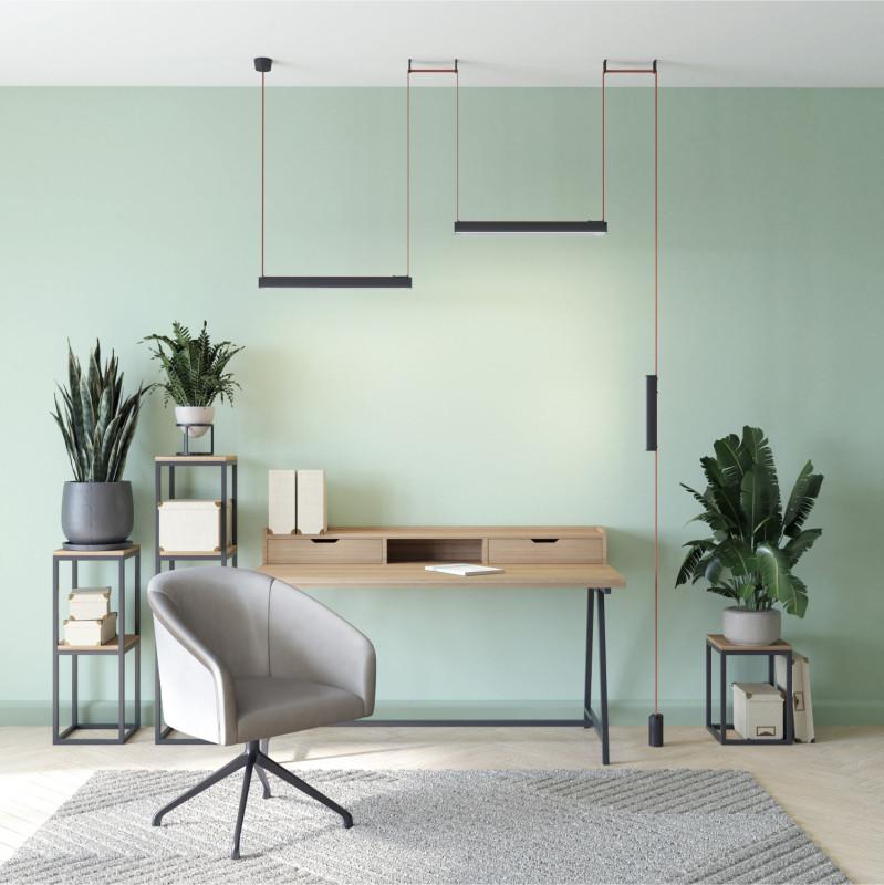  Светильник для трека-ремня Belty Linear 12Вт 3000К IP20 48В DC 323х40х45мм RA90 120град. со светодиодом алюм. черн. DENKIRS 760241 фото в каталоге от BTSprom.by