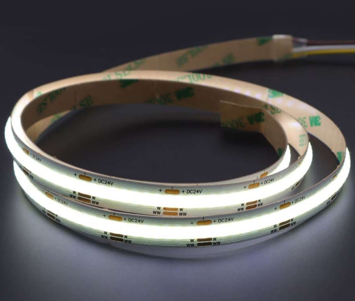 лента светодиодная 14вт/м 24в 4000к 10мм ip20 smd cob 528led/м (уп.5м) varton vls-20-14-cob-10-528-40 от BTSprom.by