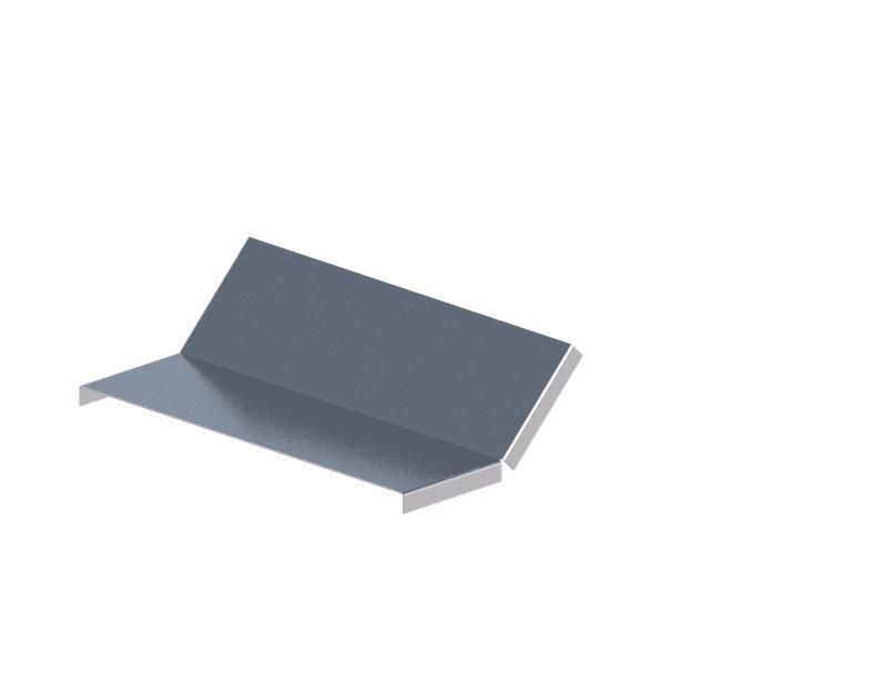 Крышка для лотка углового осн.300 сталь 1.2мм ЛМсК-45В цУТ1.5 СОЭМИ Н0121450135 от BTSprom.by