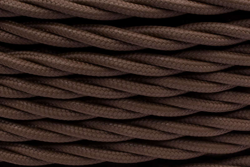 провод ретро 3х0.75 матов. корич. (уп.10м) bironi b1-432-72-10 от BTSprom.by