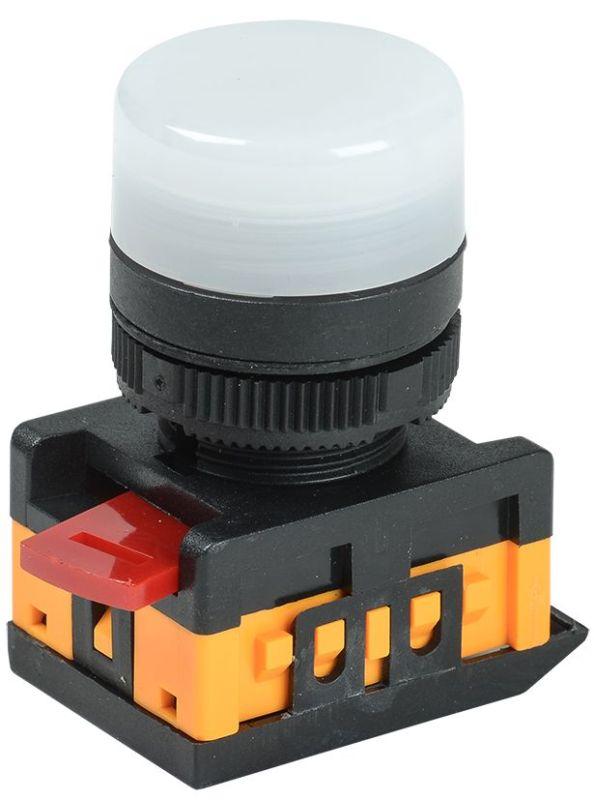 лампа светосигнальная al-22te d22мм 240в ac бел. цилиндр неон iek bls30-alte-k01 от BTSprom.by