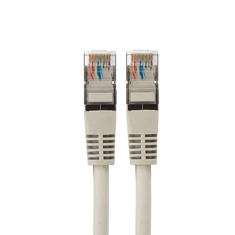  Патч-корд F/UTP кат.5e RJ45-RJ45 LSZH экранир. 0.5м сер. Rexant 18-8001-1 фото в каталоге от BTSprom.by