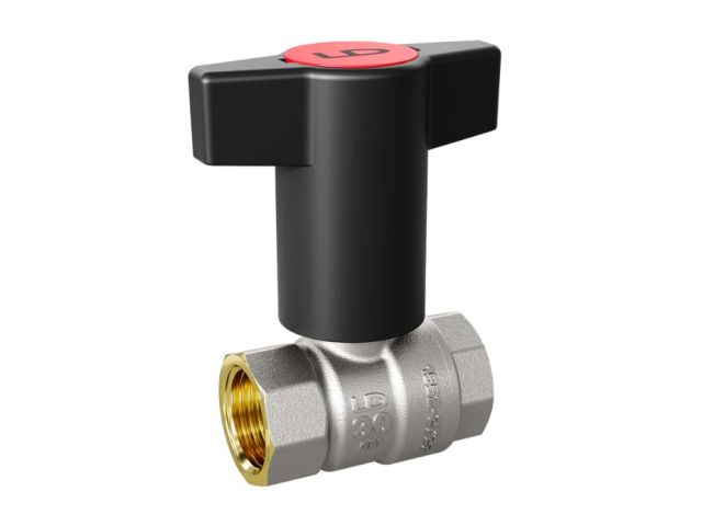 кран шаровый 1/2" вн.-вн. т-рукоятка, ld ld.47.340.15 от BTSprom.by