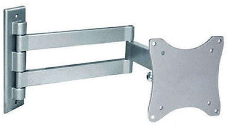 кронштейн для телевизора lcd-7101 10-26дюйм макс.15кг настенный поворотно-выдвижной и наклонный серебр. arm media 1124086 от BTSprom.by