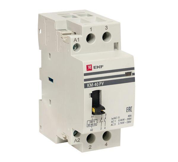 контактор модульный км ру 63а 2no (2 мод.) proxima ekf km-2m-63-20 от BTSprom.by