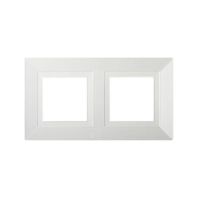 рамка 2-м 4мод. avanti метал. бел. dkc 4400854 от BTSprom.by