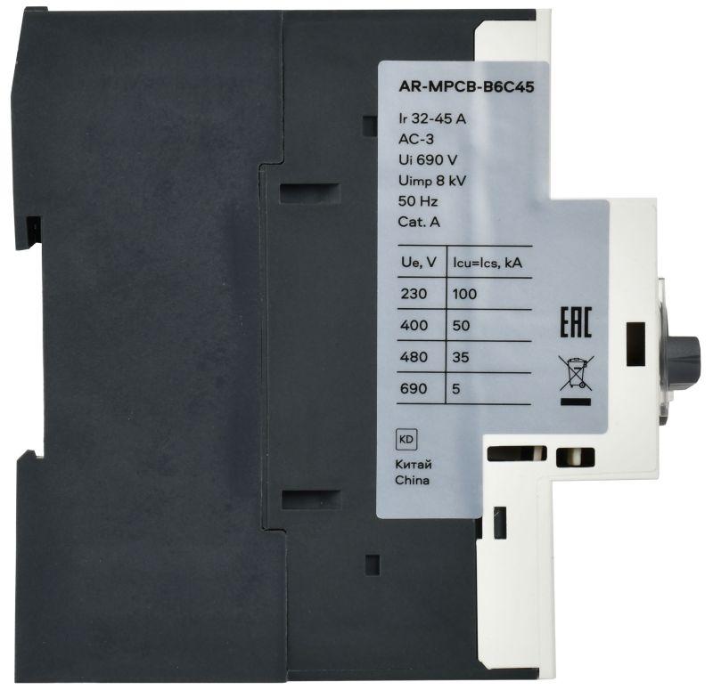  Выключатель автоматический защиты двигателя B6 GV2P 32-45А ARMAT IEK AR-MPCB-B6C45 фото в каталоге от BTSprom.by