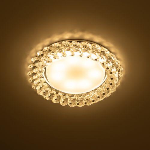  Светильник точечный DK84 CH/WH 13Вт GX53 220В хром./прозр. ЭРА Б0020573 фото в каталоге от BTSprom.by