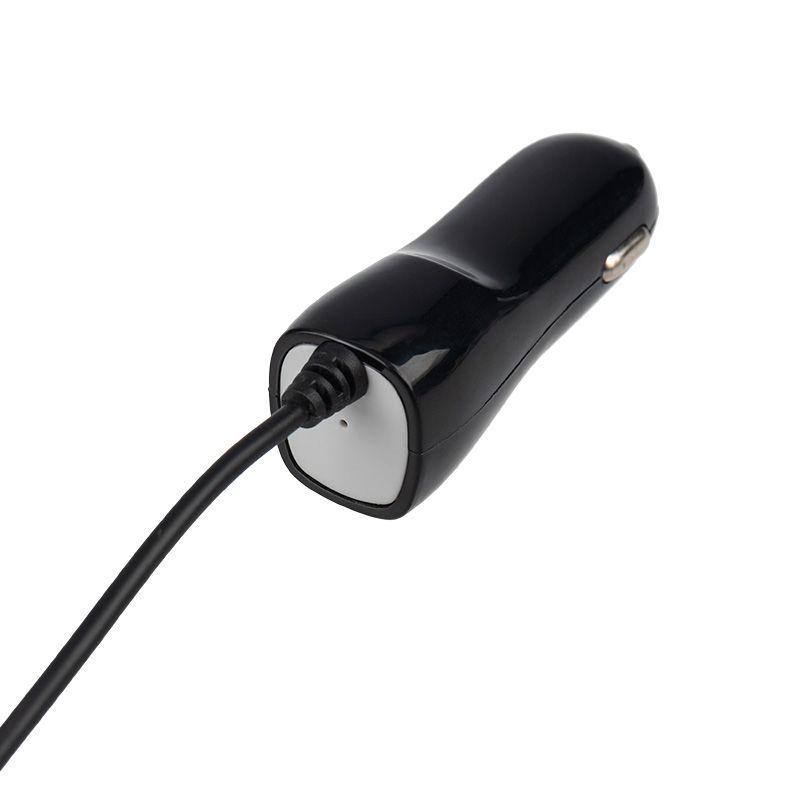  Автозарядка в прикуриватель microUSB (АЗУ) (5В 1000мА) шнур спираль 1.2м черн. Rexant 16-0250 фото в каталоге от BTSprom.by