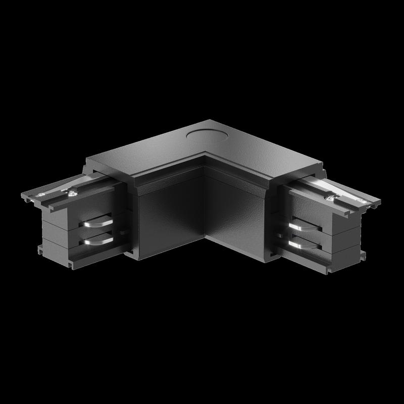  Коннектор угловой внешн. Trinity черн. Voltega TRA-VGL005CL-31B-L фото в каталоге от BTSprom.by