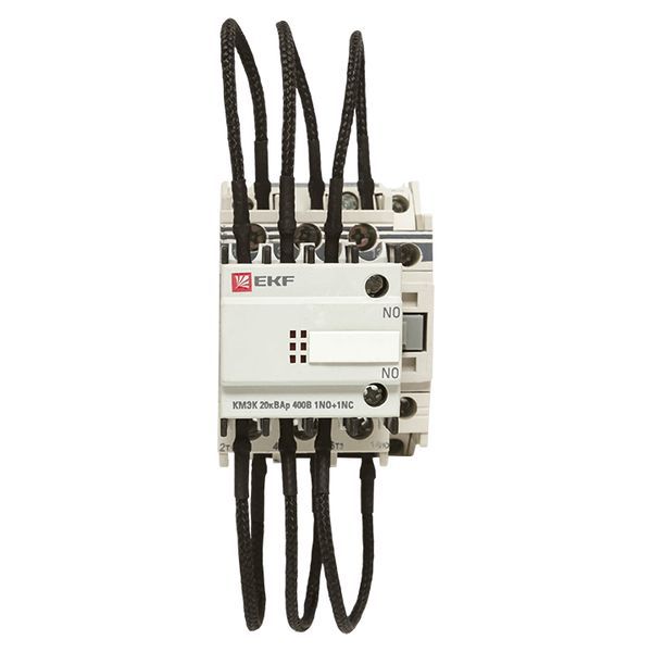  Контактор для конденсатора КМЭК 20квар 400В 2NО+1NC PROxima EKF ctrk-s-43-20-400 фото в каталоге от BTSprom.by