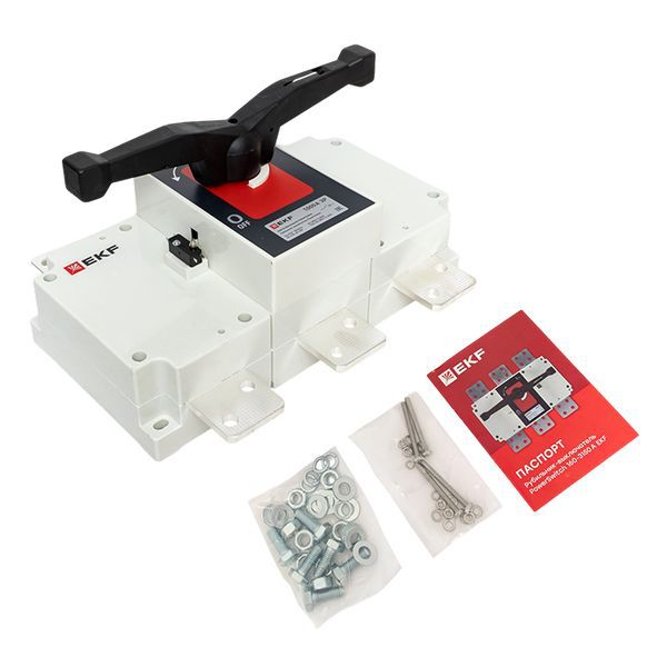  Рубильник-выключатель 3п 1000А с рукояткой управления для прямой установки PowerSwitch PROxima EKF psds-1000-3 фото в каталоге от BTSprom.by