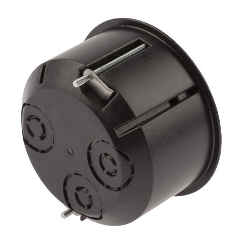  Коробка установочная для полых стен саморезы метал. лапки черн. IP20 KUP-73-45-m-black ЭРА Б0052724 фото в каталоге от BTSprom.by