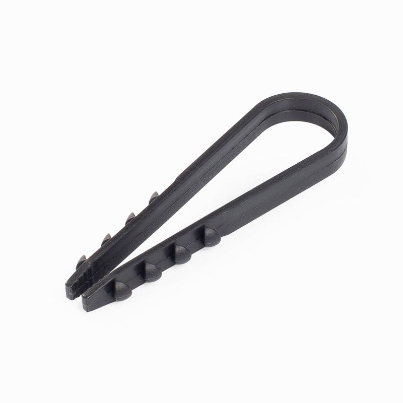 дюбель-хомут дх 11-18 для круглого кабеля нейлон черн. (уп.100шт) fortisflex 59565 от BTSprom.by