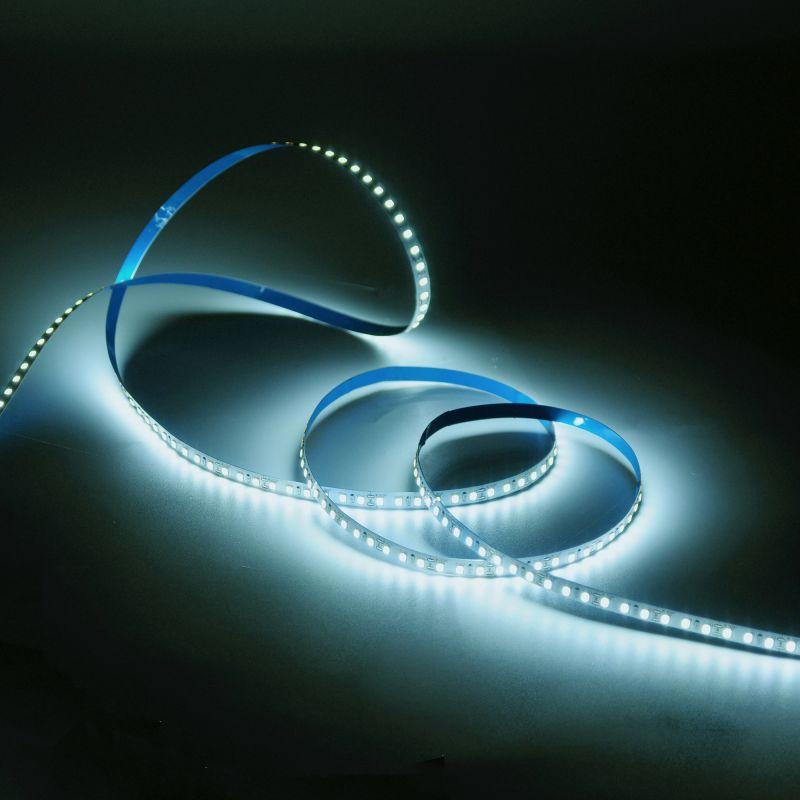  Лента светодиодная Basic 2835/120-SMD 9.6Вт/м 4000К нейтр. бел. IP20 624лм/м 12В 8мм (уп.5м) GAUSS BT065 фото в каталоге от BTSprom.by