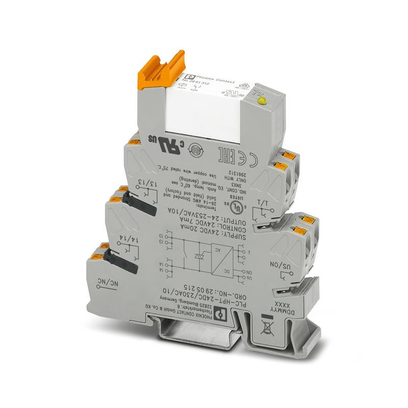 реле полупроводниковое plc-hpt-24dc/230ac/10 phoenix contact 2905215 от BTSprom.by
