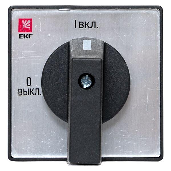  Переключатель кулачковый ПК-2-13 3П 25А "ВКЛ-ВЫКЛ" EKF pk-2-13-25 фото в каталоге от BTSprom.by