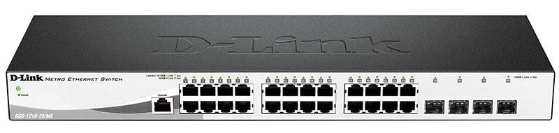 коммутатор управляемый dgs-1210-28/me/a2b 24g 4sfp d-link 1296977 от BTSprom.by