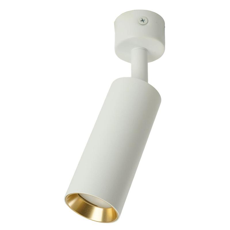 светильник настенно-потолочный под лампу gu10 бел. + зол. feron 51380 от BTSprom.by