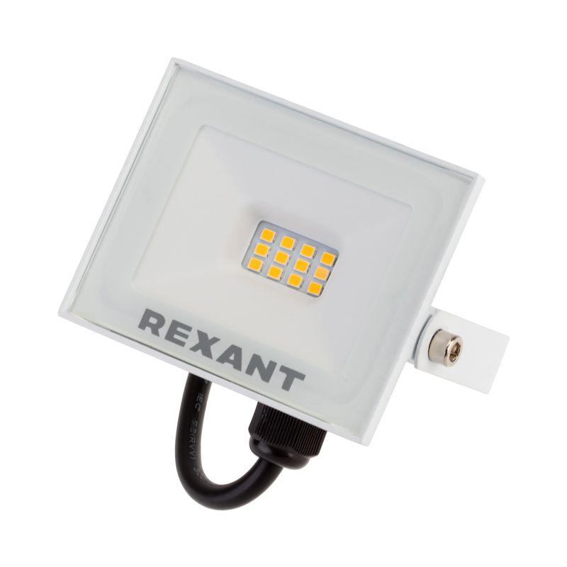 прожектор сдо 20вт 1600лм 2700к бел. корпус rexant 605-019 от BTSprom.by