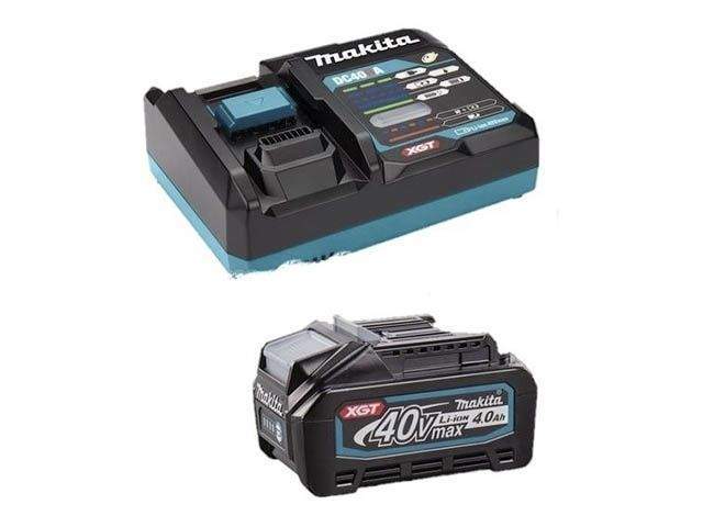 комплект аккумулятор 40.0в  bl4040 xgt + зарядное устройство dc40ra xgt в кор. (makita) 191j67-0 от BTSprom.by