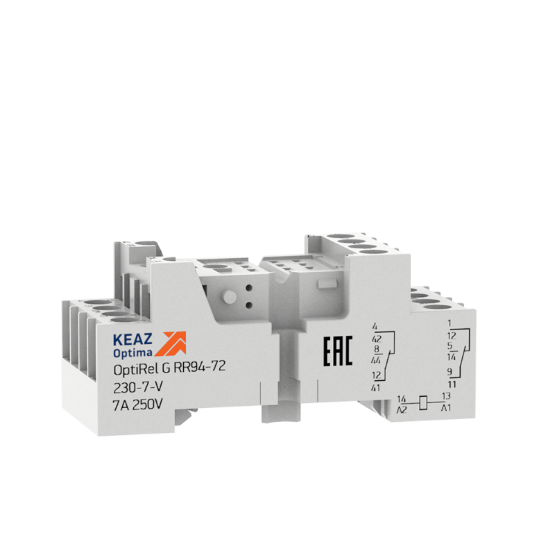 розетка для реле optirel g rr94-72-230-7-v кэаз 281170 от BTSprom.by