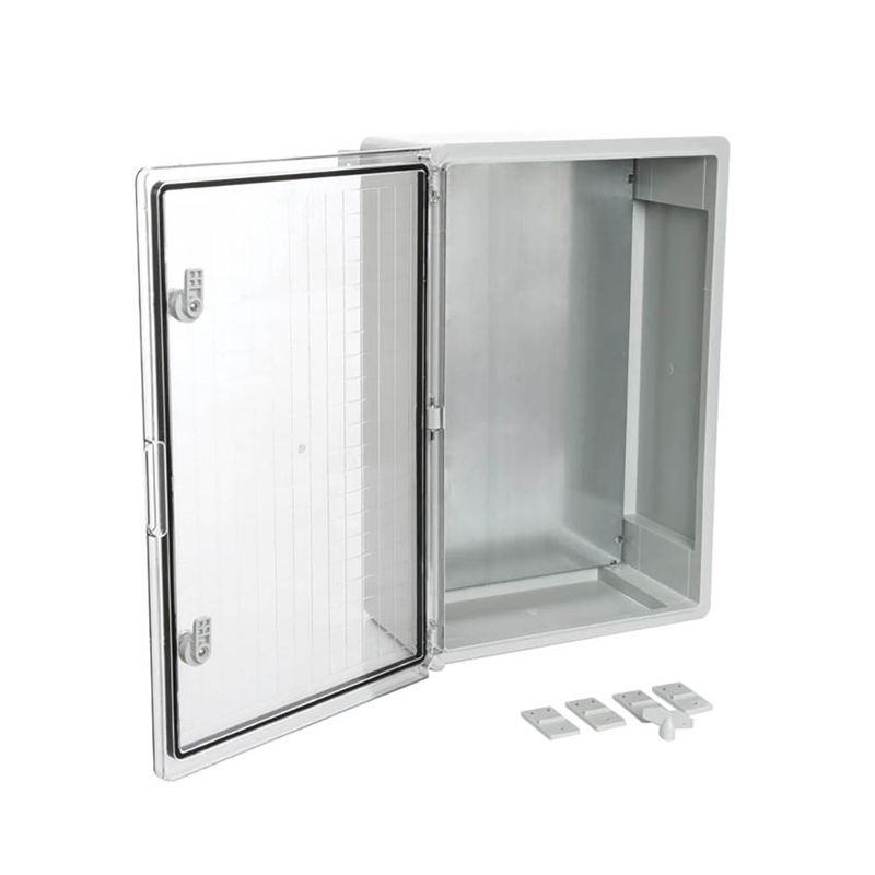 корпус пластиковый с монтажной панелью щмп ip65 прозр. дверь 600х400х200 промрукав pr08.26495 от BTSprom.by