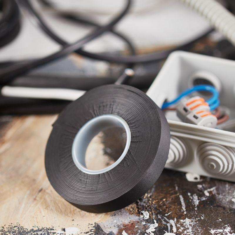  Изолента высоковольтная самослипающаяся 15мм 5м (до 25кВ) Kranz KR-09-2512 фото в каталоге от BTSprom.by