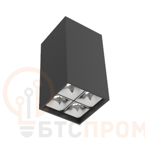 Светильник светодиодный DL-Box Reflect Multi 2х2 14Вт 3000К 80х80х150 накладной 36град. RAL9005 черн. муар VARTON V1-R0-90254-20L36-2001430 фото в каталоге от BTSprom.by  Светильник светодиодный DL-Box Reflect Multi 2х2 14Вт 3000К 80х80х150 накладной 36град. RAL9005 черн. муар VARTON V1-R0-90254-20L36-2001430 фото в каталоге от BTSprom.by