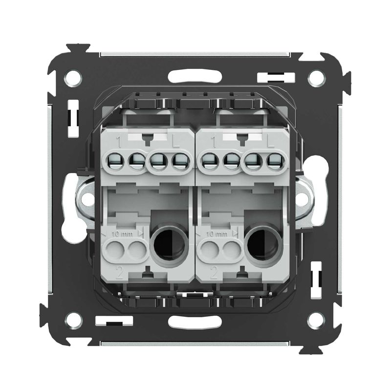  Кнопка 2-кл. СП Avanti "Черный матовый" DKC 4412154 фото в каталоге от BTSprom.by