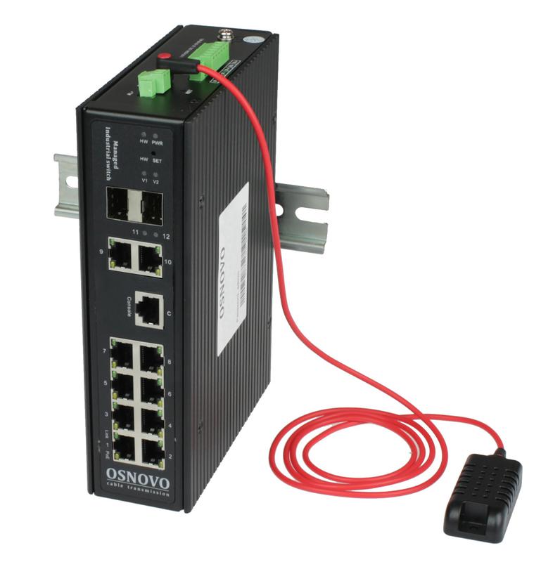 коммутатор промышленный управляемый (l2+) poe sw-80822/ilr gigabit ethernet на 12 портов osnovo 13225 от BTSprom.by