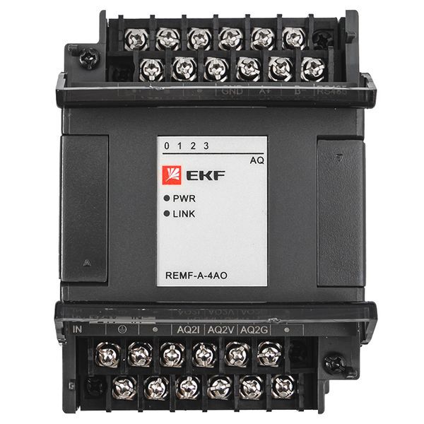  Модуль аналогового вывода REMF 4 PRO-Logic (с поверкой) EKF REMF-A-4AO-V фото в каталоге от BTSprom.by