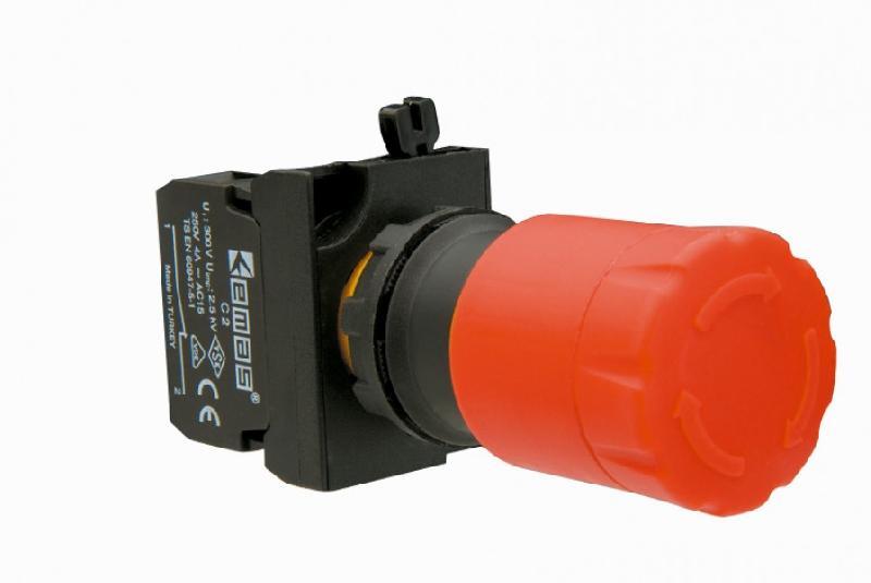 кнопка аварийная (1нз) (cp) emas cp200e30 от BTSprom.by