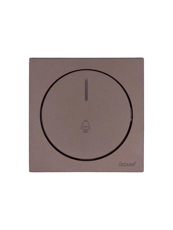  Кнопка звонка СП OSEN с подсветкой механизм шоколадLEZARD 743-7388-108 фото в каталоге от BTSprom.by